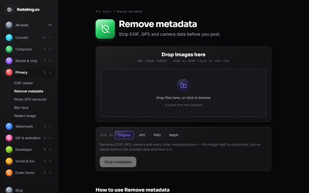 ihateimg.cv screenshot 2 of 3